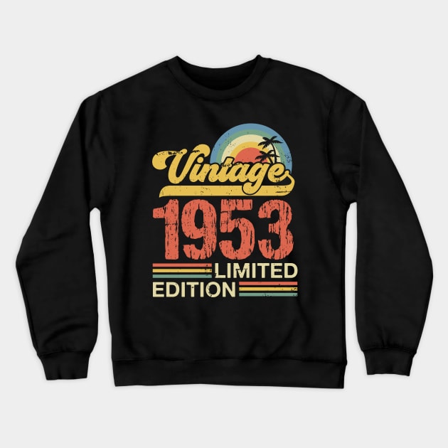 Retro vintage 1953 limited edition Crewneck Sweatshirt by Crafty Pirate 